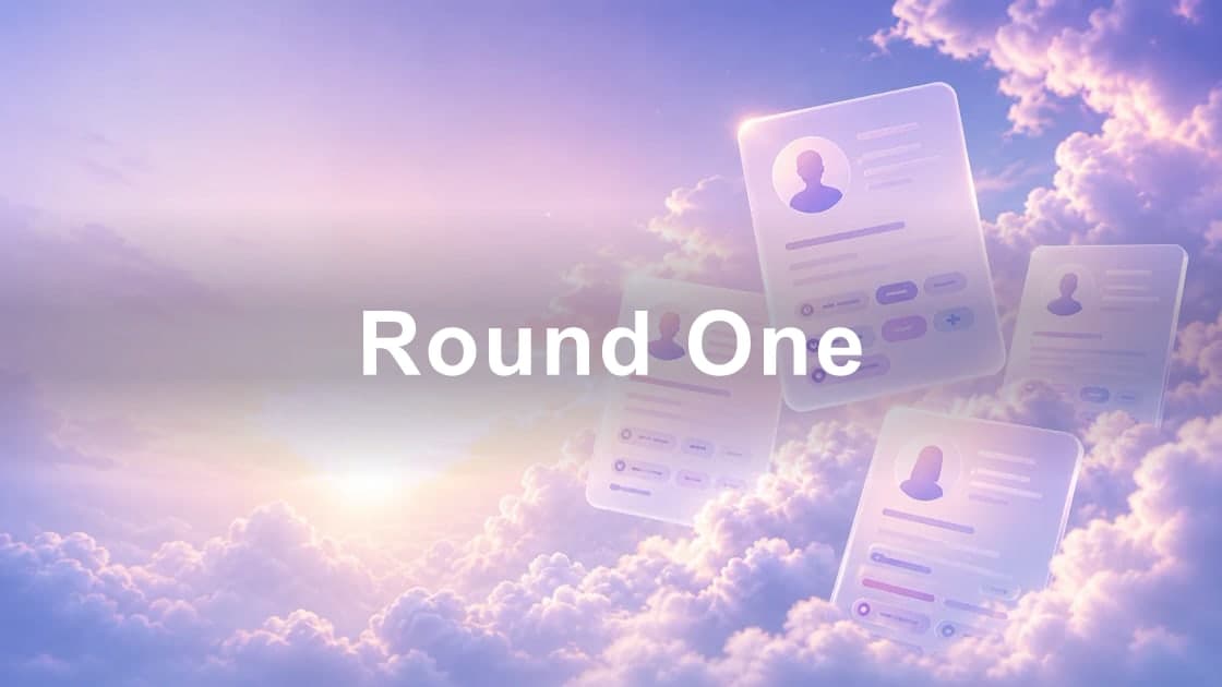 Round One, a virtual speed dating event
